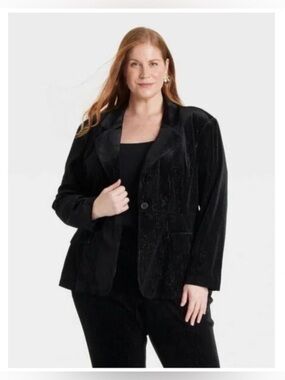 Ava & Viv Embellished Blazer